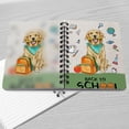 thumbnail image 4 of Hardworking Golden Retriever Ready Back to School New Year Classes Spiral Bound Journal Goldens Dog Lover Gifts Idea 5x7in Spiral Notebook - 12011, 4 of 5