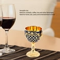 thumbnail image 3 of COPA DE VINO DE METAL VINTAGE, COPA DE VINO DE ALEACINO DE ZINC DE PRIMERA , COPAS CON DESERO DE INCUSTACIONES DE GEMAS, COPA DE COCCTEL, PARA FIESTA DE BODAS, 3 of 7