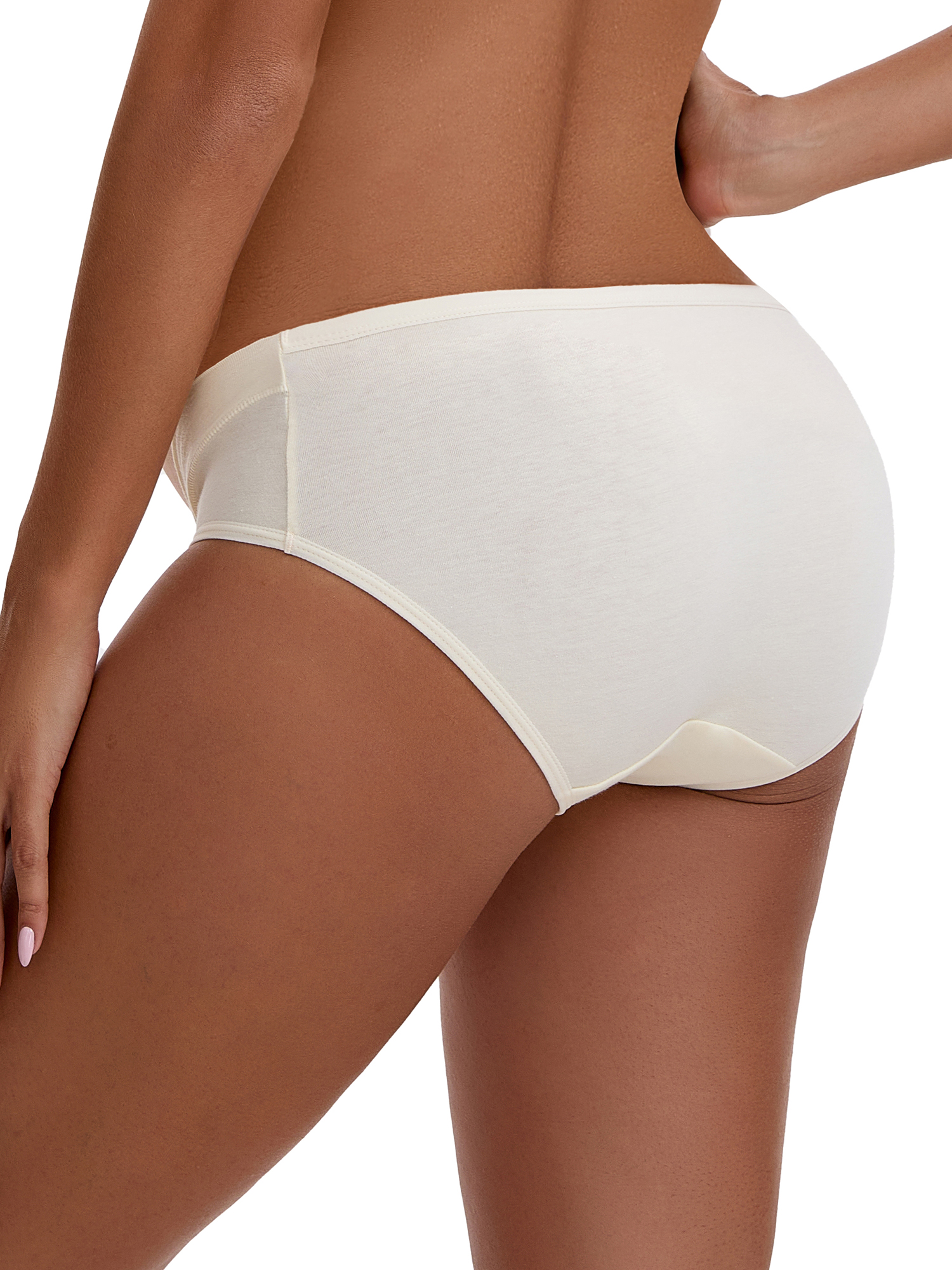 DARING DIVA Women's Low Rise Maternity Underwear Under the Bump Panties XL Beige