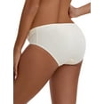 thumbnail image 2 of DARING DIVA Women's Low Rise Maternity Underwear Under the Bump Panties 2XL Beige, 2 of 6