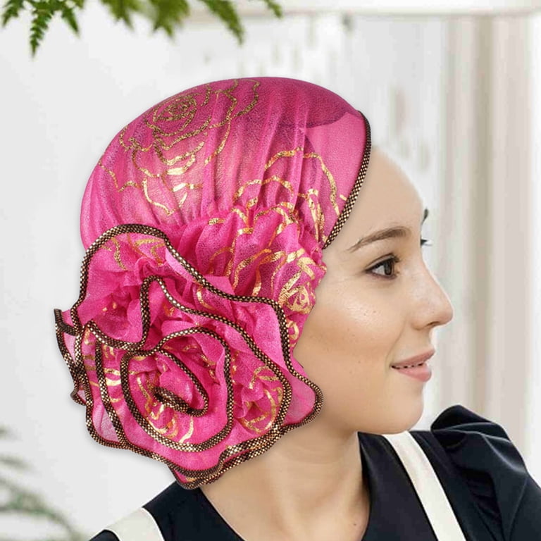 Elegant Pink Headwrap Wire Headwrap - BARBIE - Hot Pink Bold Flexible Headband  main image 4