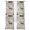 Beige, variant on Beige Brown Marble Sheer Curtains 84 Inch Length 2 Panels Set Window Treatments, Simple Vintage Brick Stone Wall Rod Pocket Semi Curtains for Living Room/Bedroom/Kitchen Décor, 104"W x 84"L