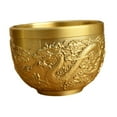 thumbnail image 2 of Cuenco de latón Feng Shui para beber, adornos de colección de buena , regalos, taza de té Folk Cornucopia para escritorio, dormitorio, estudio y, 2 of 9