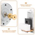 thumbnail image 4 of Milisten Vinyl Record Player Replacement Motor 3-speed Turntable Motor Phonograph Part, 4 of 5