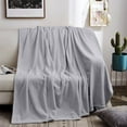 thumbnail image 6 of InsCrazy Soft Queen Size Blanket All Season Warm 59" x 79" Blanket Coral Fleece Blanket Flannel Blanket Sheet Blanket Warm Thickening Small Blanket, 6 of 6
