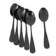 thumbnail image 5 of Cucharadas Negras Cucharadas, Mini Cucharas para Pastel de Acero Inoxidable, Juego de 24 (Cucharas de Café Negro), 5 of 5