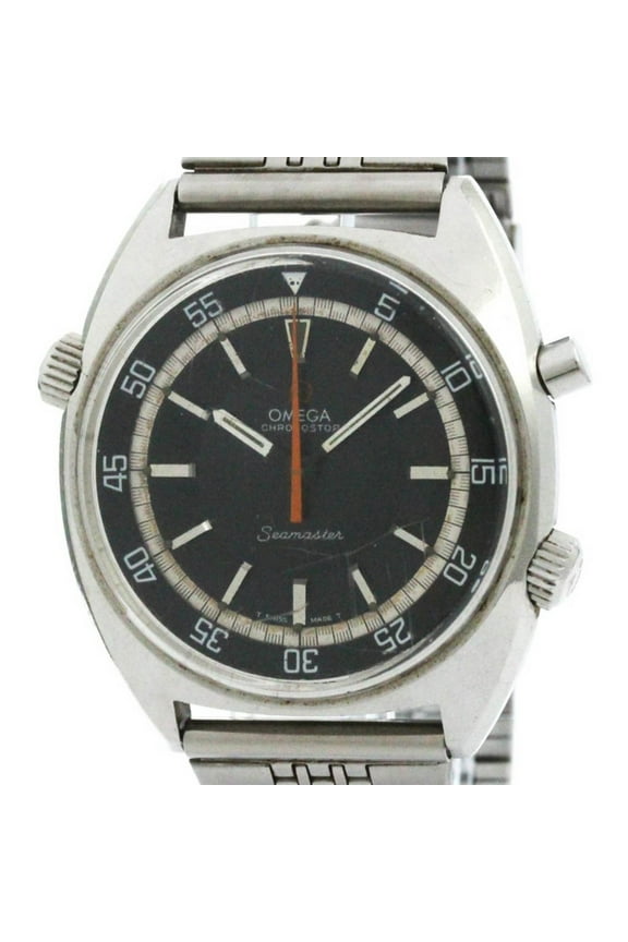Pre-Owned Vintage OMEGA Seamaster Chronostop Cal 865 Steel Mens Watch 145.008 BF578314 (Fair)