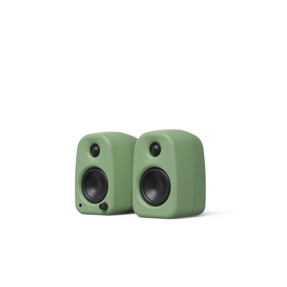 Kanto UKI 100W Desktop Speakers with Bluetooth, USB-C, Headphone out, Pair - Sage