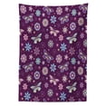 thumbnail image 3 of Ambesonne Butterfly Tablecloth Rectangular Table Cover, Vortex Shapes Design, 52"x70", Multicolor, 3 of 4