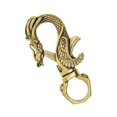 thumbnail image 1 of veasfak 10xHandmade Brass Phoenix Decorative Swivel Claw Lobster Clasps Keychain Rings, 1 of 9