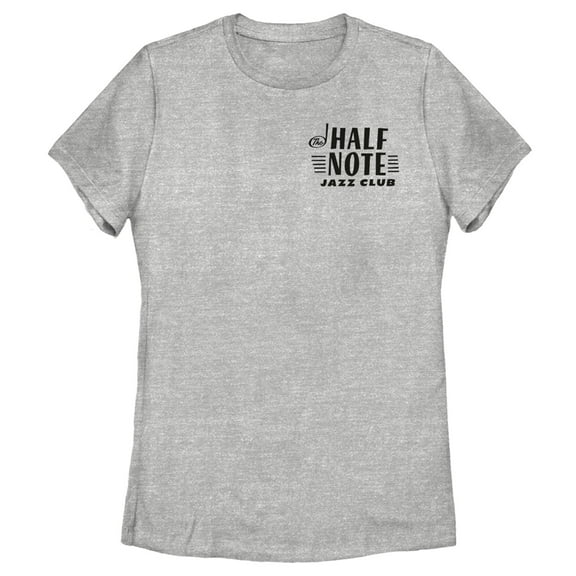Women's Soul Half Note Club Badge Graphic Tee Athletic Heather Small