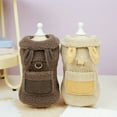 thumbnail image 4 of Sleeveless Windproof Winter Coat for Small Dogs and Cats with Adorable Ear Pockets and Secure Belt Loop, 4 of 4