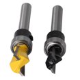 thumbnail image 5 of 1/4 Inch Shank Bearing Guided Dovetail Router Bit, 5/8 Inch Cutting Diameter - High-Durability Woodworking Milling Cutter for CNC & Manual Carving, Precision-Engineered for Clean Cuts, Easy, 5 of 5