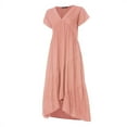 thumbnail image 3 of Robe Longue Maxi Décontractée Sans Manches pour Soirée Club, 3 of 5