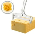 thumbnail image 3 of PENGXIANG Wire Cheese Slicer Stainless Steel Thickness Adjustable Wire Cheese Cutter with Ergonomic Handle Kitchen Cooking Tool for Home Kitchen Restaurant Soft Semi-Hard Cheese Cutting, 3 of 8