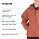 thumbnail image 5 of Campera Impermeable y Duradera MARMOT Cascade para Mujer Auburn Talle S, 5 of 8