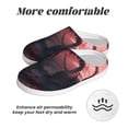 thumbnail image 6 of Picia Giant Monster Over City for Women's Lamb-hug Comfy Fleece House Slippers Memory Foam, Slip-on House Shoes Indoor Outdoor-39/40, 6 of 7