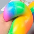 thumbnail image 2 of 7cm Hands Touch Toy Los mejores regalos Stretch Rainbow Ball Descompresión Juguetes Uso diario, 2 of 4