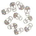 thumbnail image 4 of 10pcs Skull Glitter Rhinestones 3D Nail Art Decoración Herramientas Joyería , Plata Baoblaze Nail Art Tips Decoration, 4 of 5