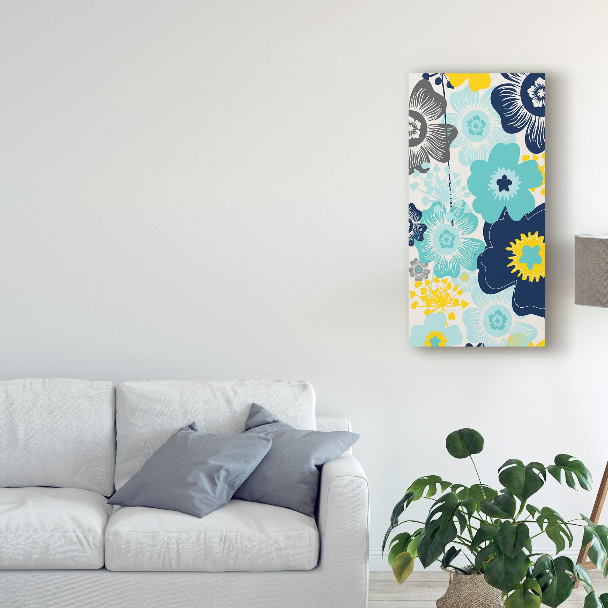 Trademark Fine Art 'Burst I' Canvas Art by Nicole Ketchum