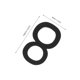 thumbnail image 2 of unbranded 10Ud Números Adhesivos De Acrílico Negro Para Casa Oficina Puerta Y Buzón, 2 of 8