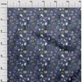 thumbnail image 2 of oneOone Cotton Jersey Venice Blue Fabric Halloween Sewing Fabric By The Yard Printed Diy Clothing Sewing Supplies 58 Inch Wide, 2 of 4