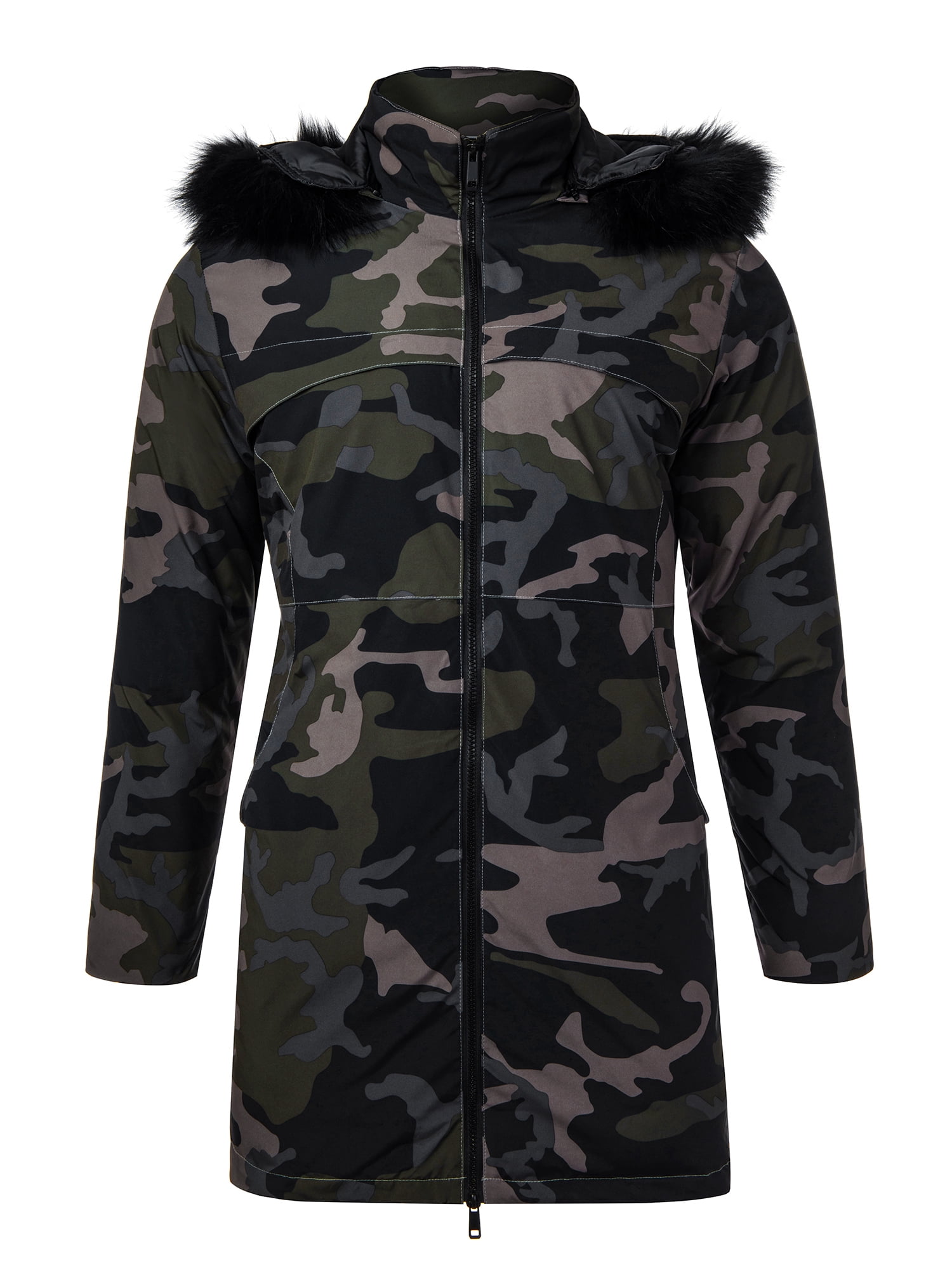 FOCUSSEXY Women's Down Jacket Winter 