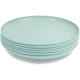 thumbnail image 4 of Platos de paja de trigo, irrompibles (menta, 20 cm, paquete de 6), 4 of 8