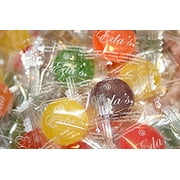 Edas Sugar Free Mixed Fruit Hard Candy, individually wrapped, OU Parve, Uses Sorbitol, Low Sodium, 1 LB
