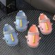thumbnail image 4 of New Slippers Children Shark Slippers Hole Slippers Non-slip Soft Sole Parent-child Slippers Beach Shoes, 4 of 4