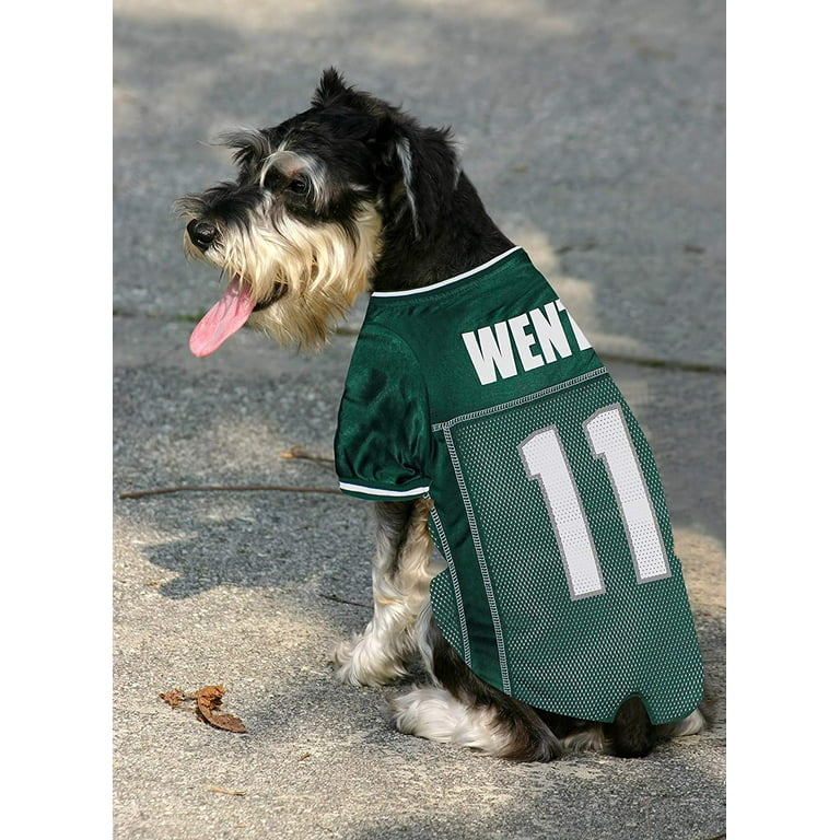 Pets First NFLPA Carson Wentz Mesh Jersey for Dogs and Cats - Licensed 