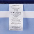 thumbnail image 4 of Fabric Shower Curtain - 72 x 72 Inch, Navy Blue Stripe, 4 of 5