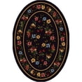 thumbnail image 3 of Milliken Signature Area Rug LORELEI ONYX Lorelei Onyx Pears Petals 2' 1" x 7' 8" Runner, 3 of 3