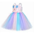thumbnail image 3 of Girls Mermaid Dress Unicorn Dress Kids Play Dress up Costume Party Dress, 3 of 3