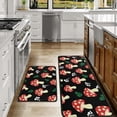 thumbnail image 5 of NSESSHome Fall Kitchen Rug Set of 2, Welcome Mushroom Kitchen Rugs Mat, Autumn Thanksgiving Washable Non Slip Absorbent Indoor Floor Decor Mats 23.62"x 15.74"+47.24"x 15.74", 5 of 6