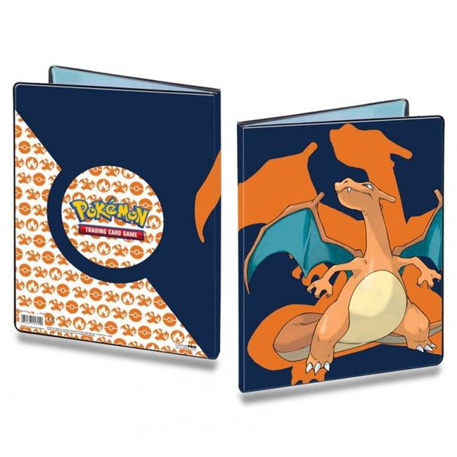 Pokemon CHARIZARD 'PRO' Album ULTRA PRO 9 Pocket binder Holds 180-360 cards 