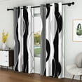 thumbnail image 4 of Lfeey Black out Curtains 63 inch Long, Top Grommets, Light Gray Room Darkening Curtains for Nursery, 2 Panels, 4 of 8