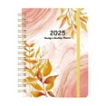 thumbnail image 2 of Plan de Horario Registro de Autodisciplina Cuaderno con Correa Cuaderno 2025 Cuaderno A5 Cuaderno de Espiral, 2 of 5