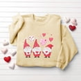 thumbnail image 7 of VKOYWKM Womens Valentines Day Sweatshirt Cute Heart Print Pullover Oversized Long Sleeve Crew Neck Valentine Holiday Sweatshirts, 7 of 7