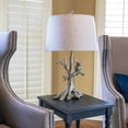 thumbnail image 3 of Décor Therapy Textured Resin Owl Table Lamp, Multiple Finishes, 3 of 11