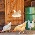 thumbnail image 6 of 1PC 12x12inch Hen Pattern Plastic Painting Stencils Farm Fresh Eggs Large Reusable Stencil Template for Painting on Scrapbook Fabric Tiles Floor Wood, 6 of 8