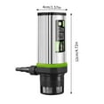 thumbnail image 3 of Tgbvmt DC12V 60W Mini Submersible Water Pump Fully Submersible Detach 49.21ft High Lift 8L/Min Ultra-Quiet Plastic Material for Pond Aquarium Hydroponics Water Fish Tank Clear Water Circulation, 3 of 9