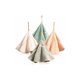 thumbnail image 1 of Soft coral fleece hanging hand towels with loop, 4 pack, 4 colors, 1 of 4