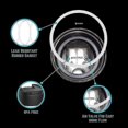 thumbnail image 4 of 2 Pack Hydro Wide Mouth Flip And Sip Replacement Coffee Lid Or Cap Accessories Compatible With Hydroflask, Nalgene, And Many More Top Water Bottle Bra, 4 of 5