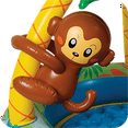 thumbnail image 6 of Poolmaster Go Bananas Monkey Inflatable Kiddie Pool, 6 of 6