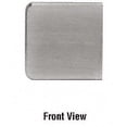 thumbnail image 2 of CRL Z135BN Brushed Nickel Z-Series Large Square Clamp for 3/8" Glass, 2 of 7