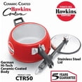 thumbnail image 2 of Hawkins 5 L Ceramic Stovetop Contura Pressure Cooker, 2 of 5