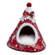 thumbnail image 1 of Cama para mascotas, nido para gatos y perros, cueva, perrera, nido para cachorros y gatos, cálida y cómoda para interiores M, 1 of 8
