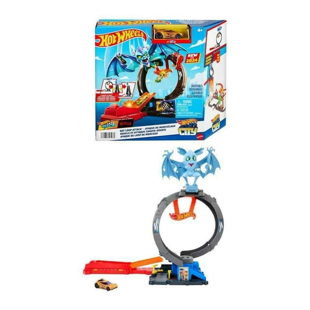 Pista de Juguete Hot Wheels Collector Ataque de Murciélago