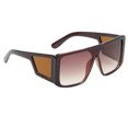 thumbnail image 1 of Gafas de sol Gafas de sol de gran tamaño laterales unisex Adornos de mujer 02 Sunnimix Gafas de sol rectangulares de gran tamaño, 1 of 5